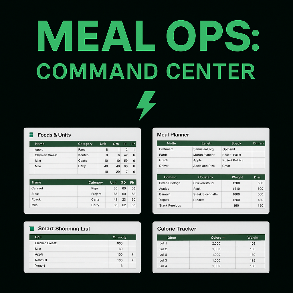 Meal Ops: Command Center